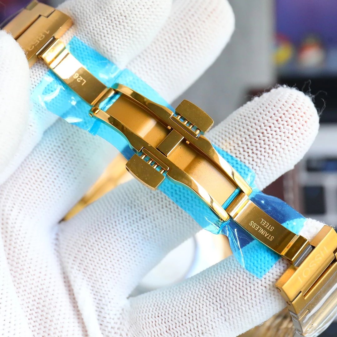 [DX158-5] Watch West Tiecheng Movement 40mm Steel Band Watch Men's Mechanical Watch Business Watch