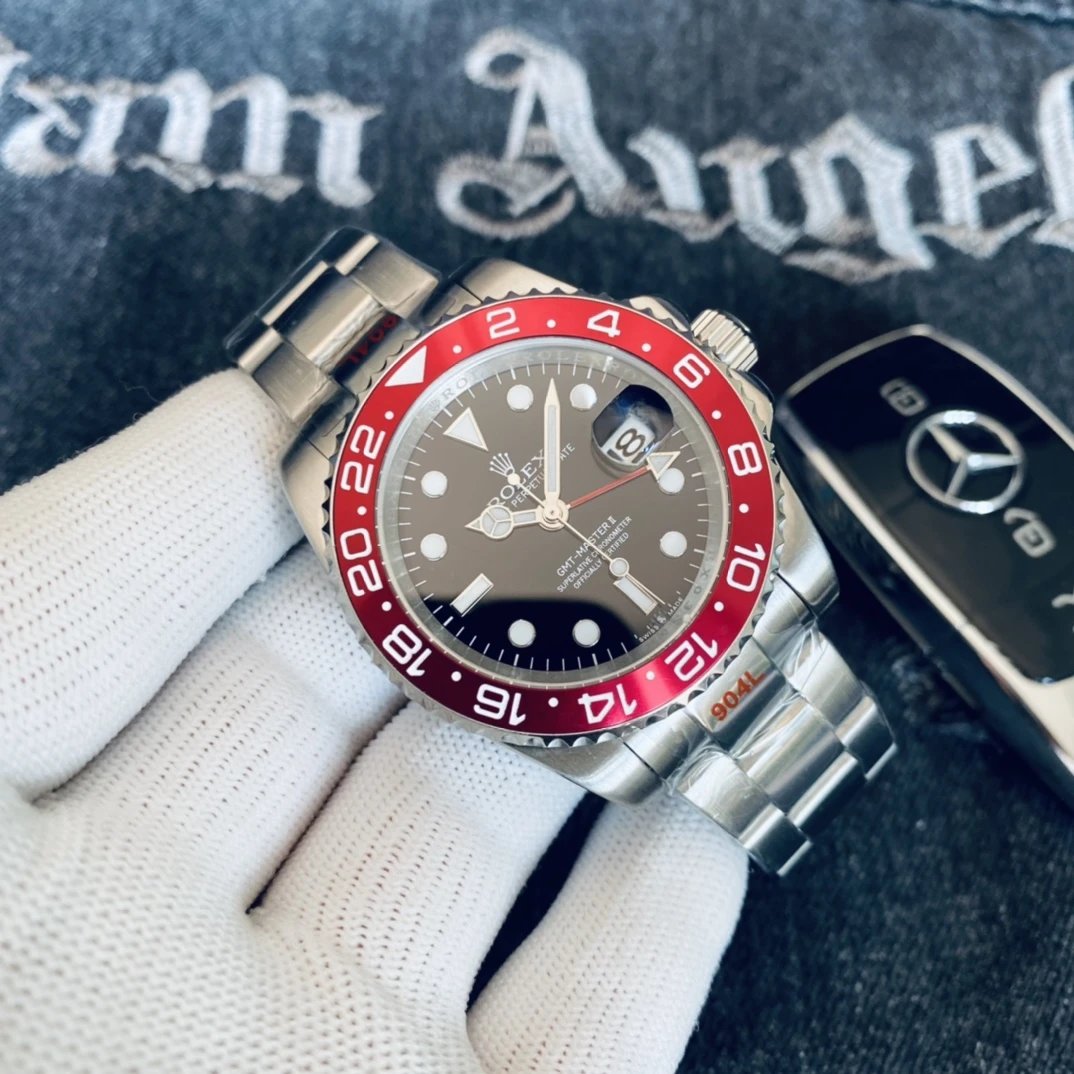 Rolex GMT-Master II Blue Pepsi Watch Watches - 17
