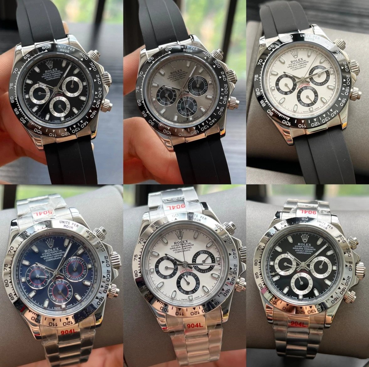 ***105-4] Watch Hand Belt Watch Men's Watch Sports Watch Men's Mechanical Watch Calendar Waterproof Mechanical Watch Meteorite Disc***
