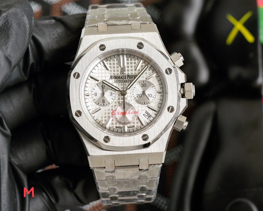 [White Small Dial] Silver Shell-White Steel Strip / Without full package