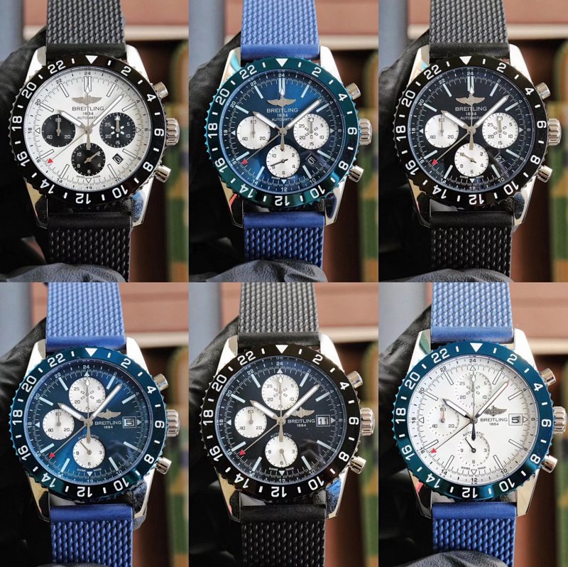 Breitling Gmt VK 43mm Watch
