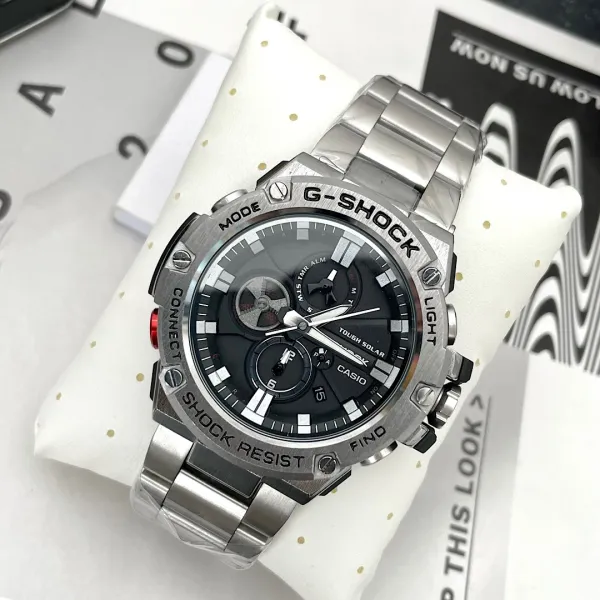Casio G-Shock MTG-B2000X Silver Black Shock-Resistant Chronograph Watch Watches - 13