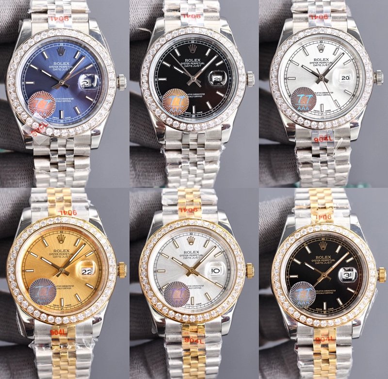 Rolex 41mm 36mm Watch