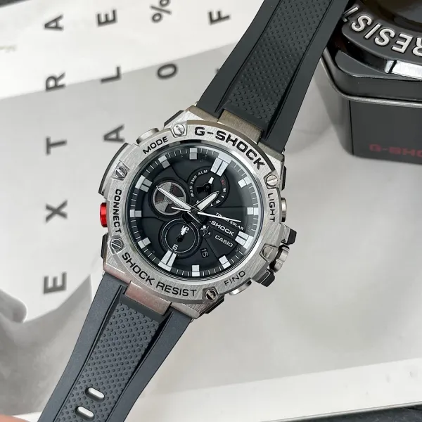 Casio G-Shock MTG-B2000X Silver Black Shock-Resistant Chronograph Watch Watches - 20