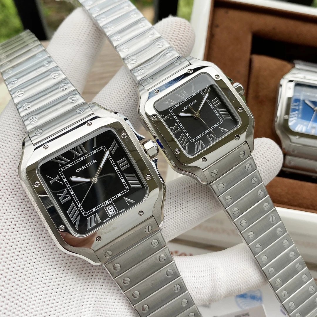 Silver shell, black plate, steel strip
