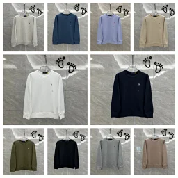 thumbnail for Men's 10-color crew neck long sleeve sweatshirt 042 043 044 045 046 047 048 049 050 216
