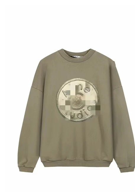 Army Green Crewneck Hoodie