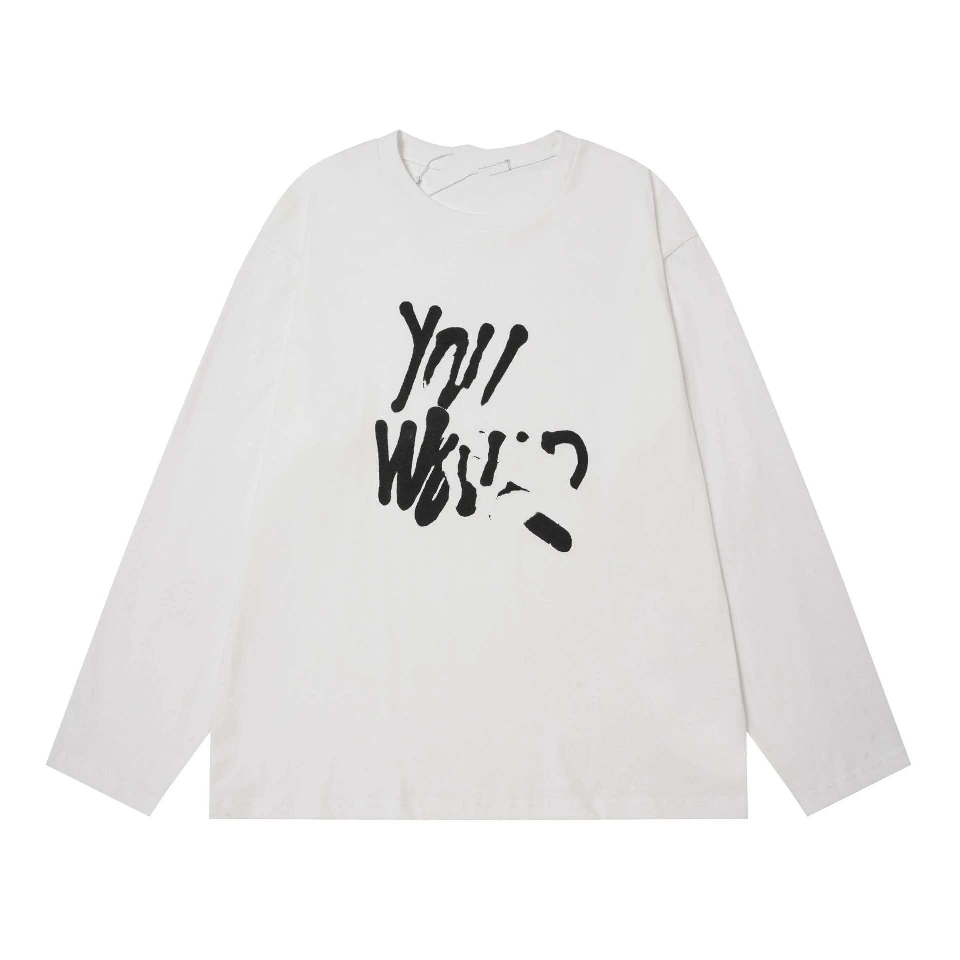 Large white letters