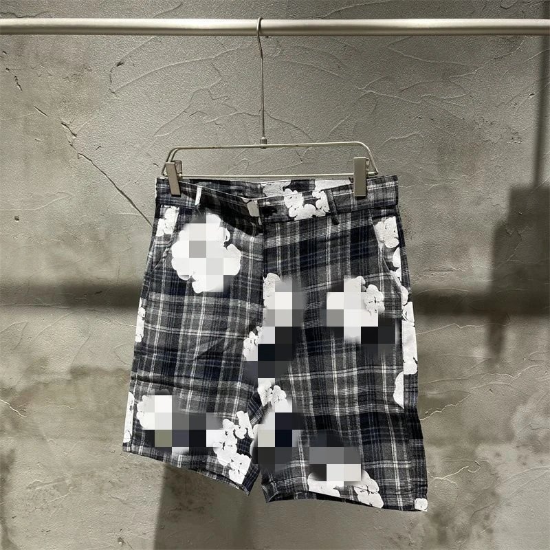 Black gray shorts