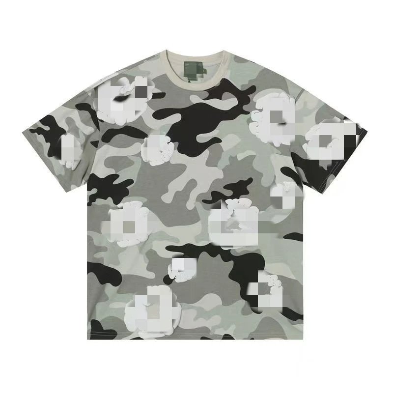 Camouflage gray T-shirt