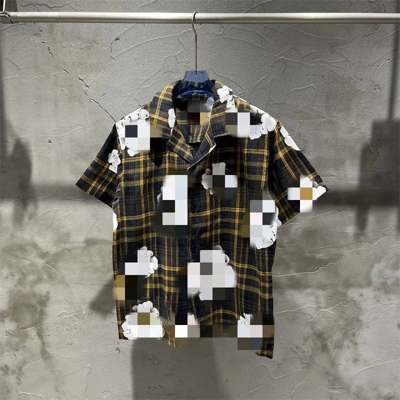 Black and yellow short sleeves