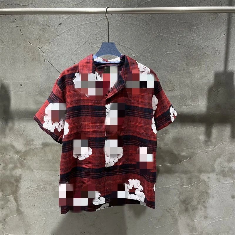 Black and red short sleeves