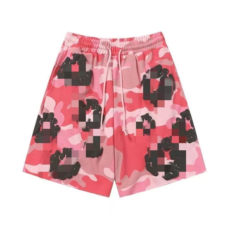 Camouflage pink shorts