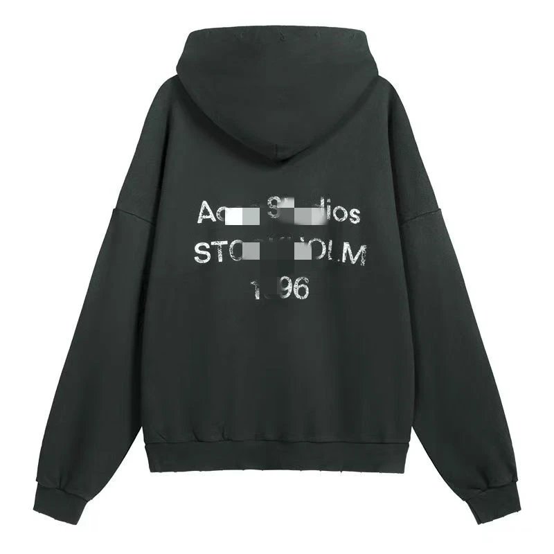 Blue Light Black Hoodie