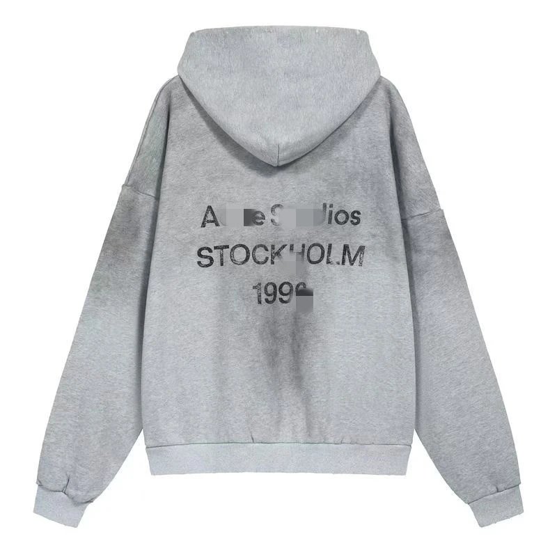 Washed Grey Hoodie