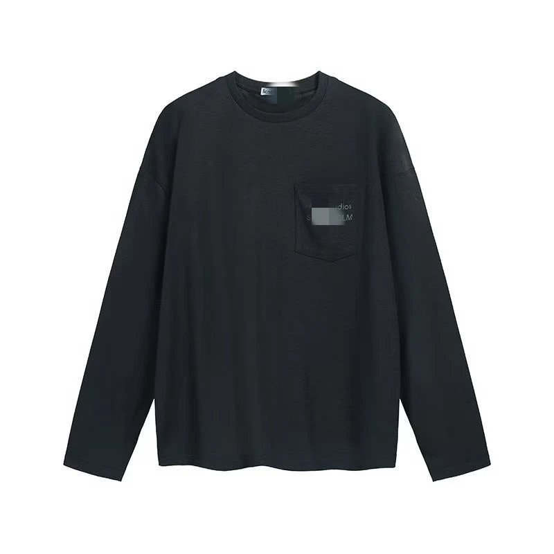 Black Pocket Long Sleeve