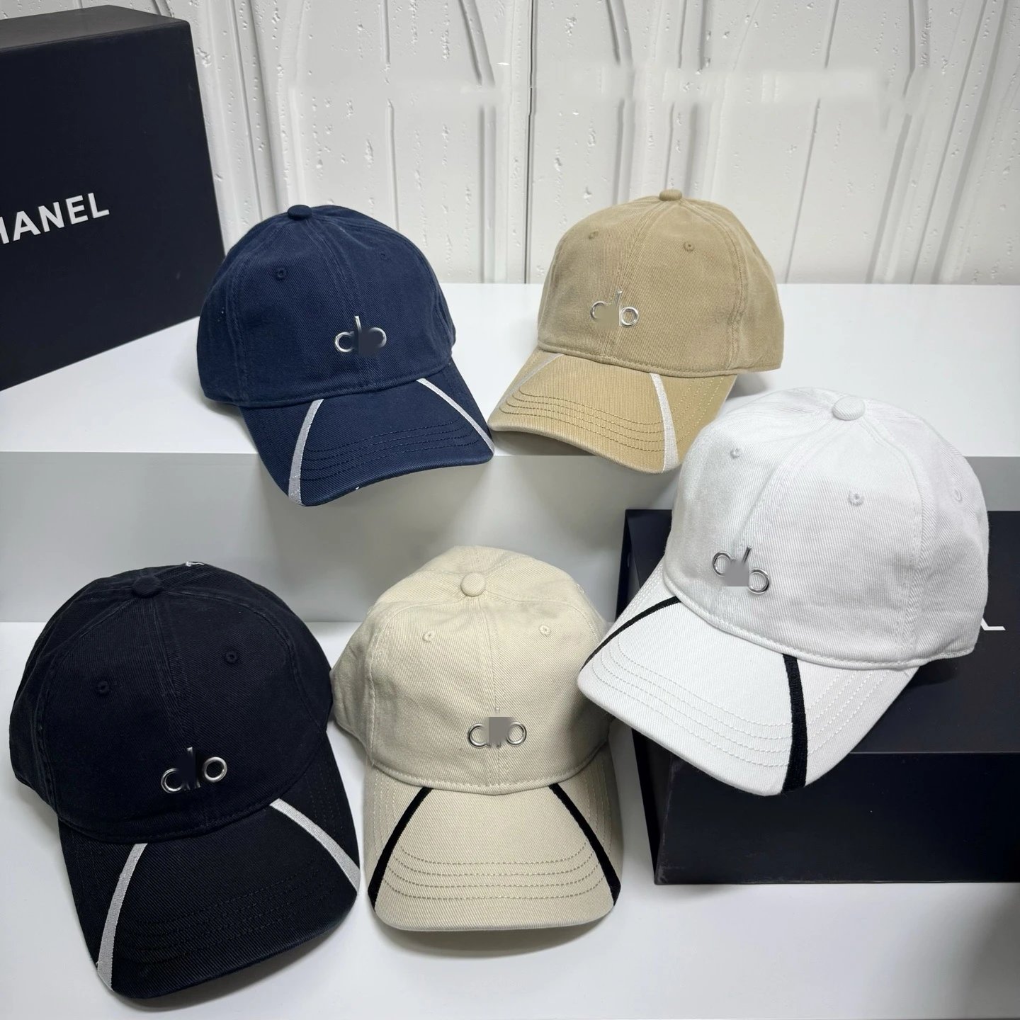 Beige Baseball Cap
