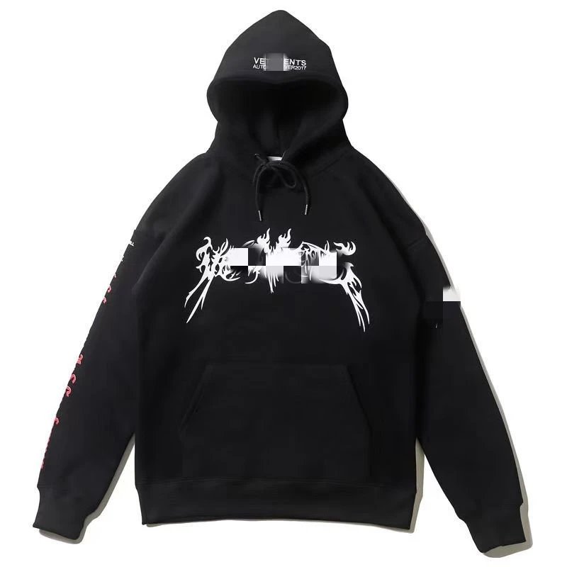 Europe and the United States high street magic formation hooded sweater jacket