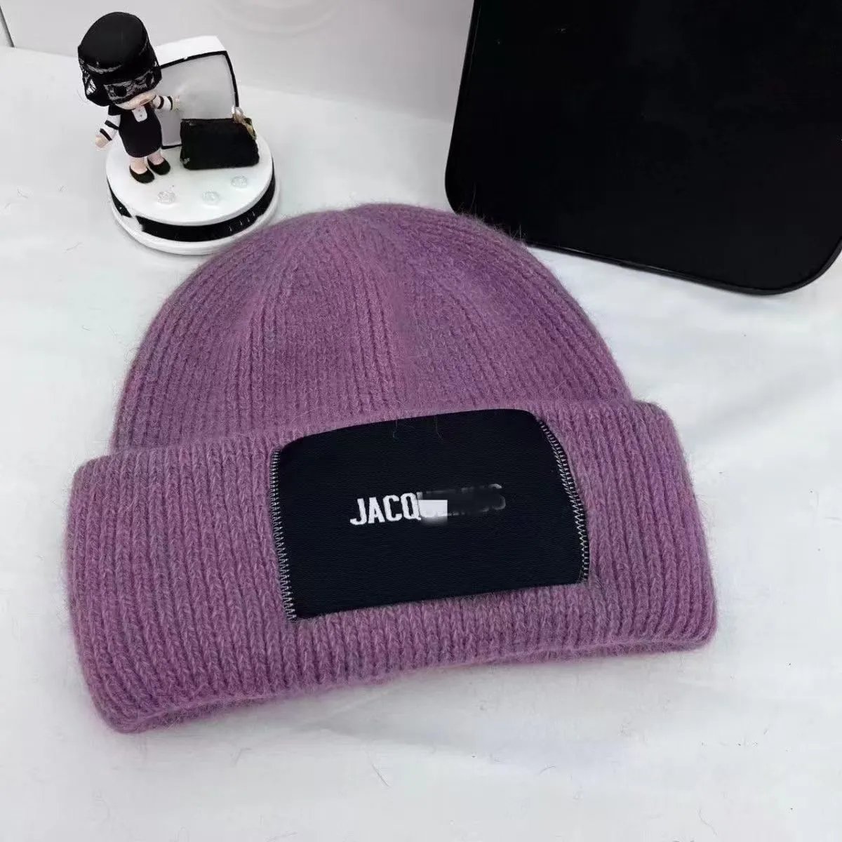 Purple hat