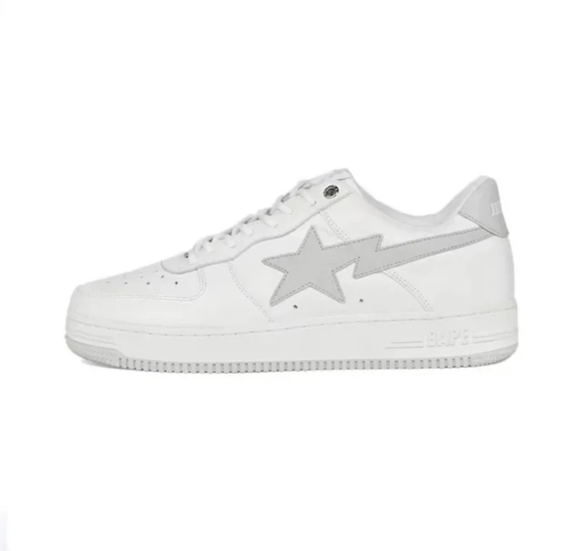 Bape SK8 Shoes — White gray colorway — USFans Spreadsheet photo