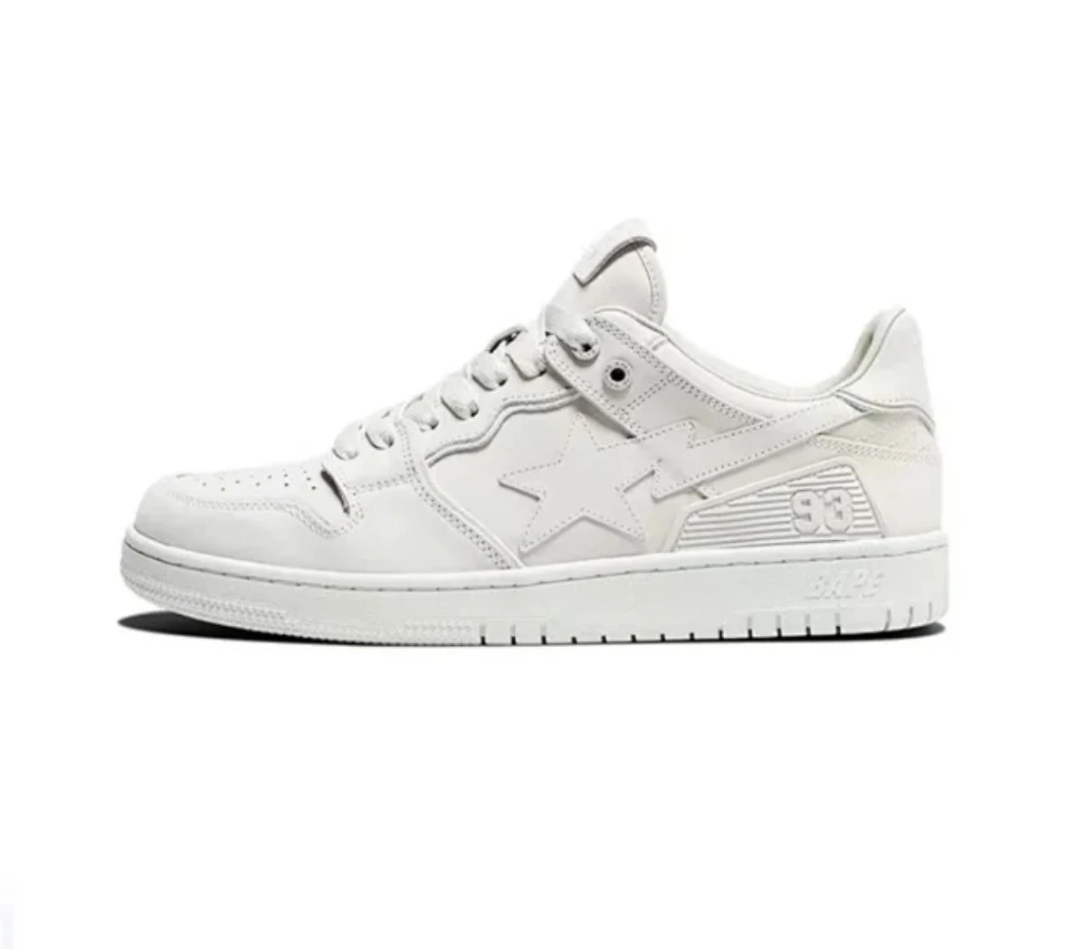Bape SK8 Shoes — white colorway — USFans Spreadsheet photo