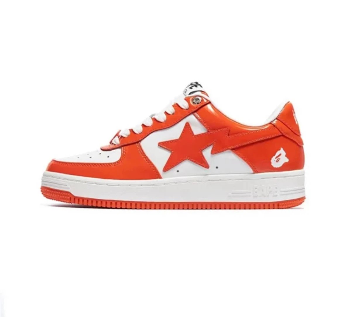 Bape SK8 Shoes — orange colorway — USFans Spreadsheet photo