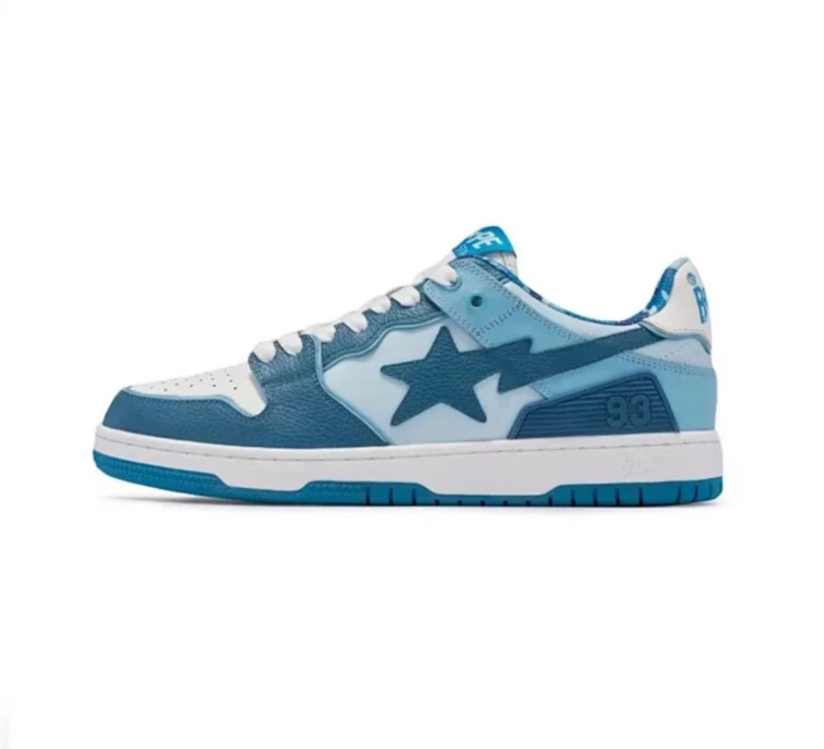 Bape SK8 Shoes — Vital Blue colorway — USFans Spreadsheet photo
