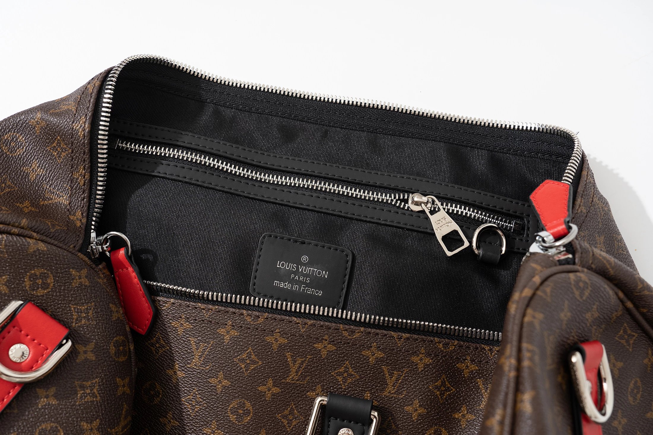 Louis Vuitton Keepall Bandoulière 50 Monogram Multicolor Duffle Bag - 15