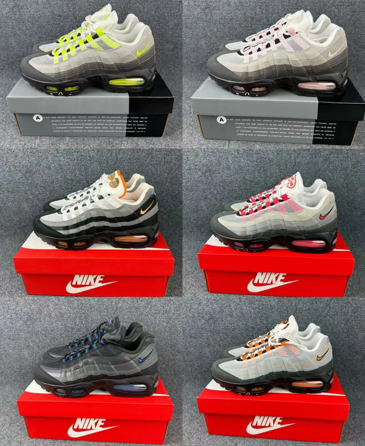 Nike Air Max 95 (10 Colorways)