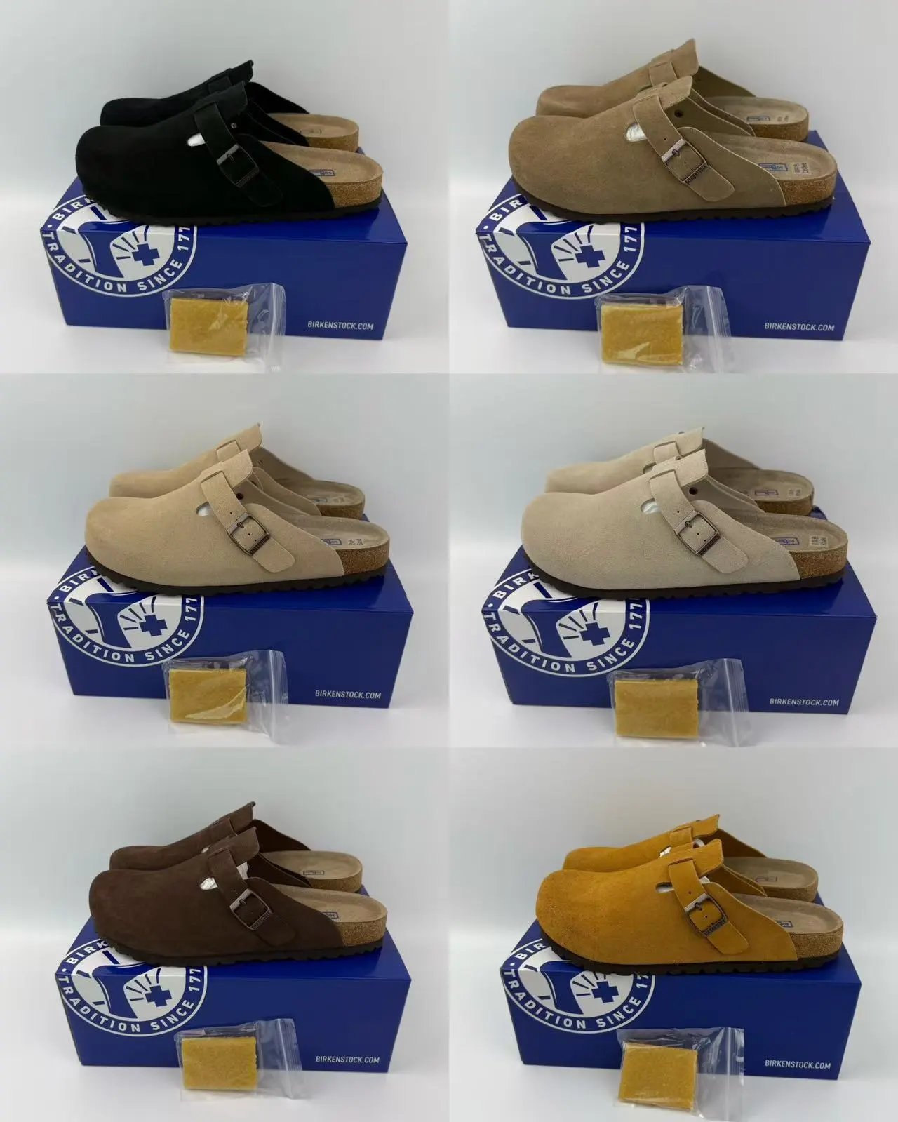 Birkenstock Boston slippers (H12 Batch)