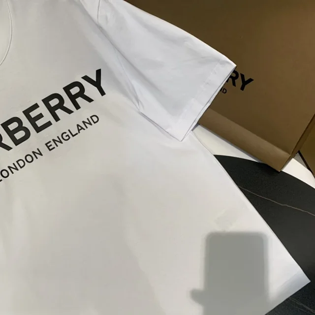Burberry T-Shirts Short-sleeve crew-neck logo graphic product detail image 53