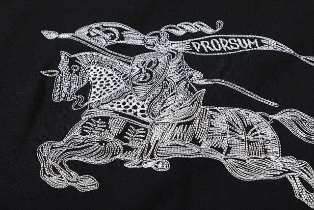 Burberry T-Shirts Short-sleeve crew-neck logo graphic product detail image 12