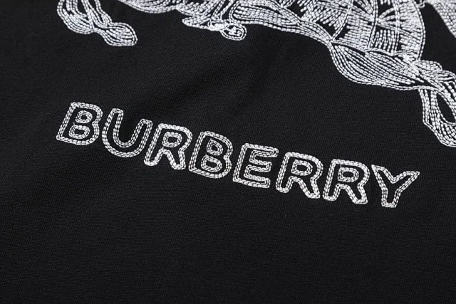 Burberry T-Shirts Short-sleeve crew-neck logo graphic product detail image 16