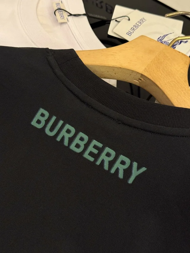 Burberry T-Shirts Short-sleeve crew-neck logo graphic product detail image 26