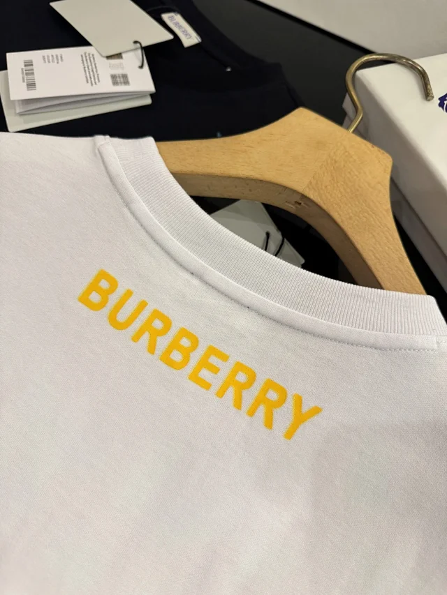 Burberry T-Shirts Short-sleeve crew-neck logo graphic product detail image 29