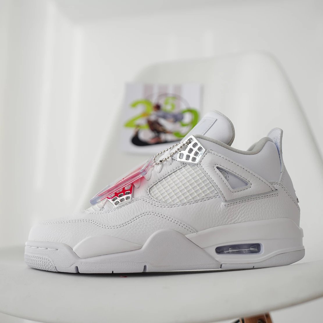 Pure Money/Pure White with Silver Buckle
