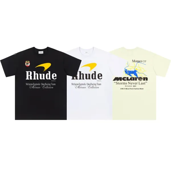 Rhude Marlboro Logo T-Shirt Black - 6