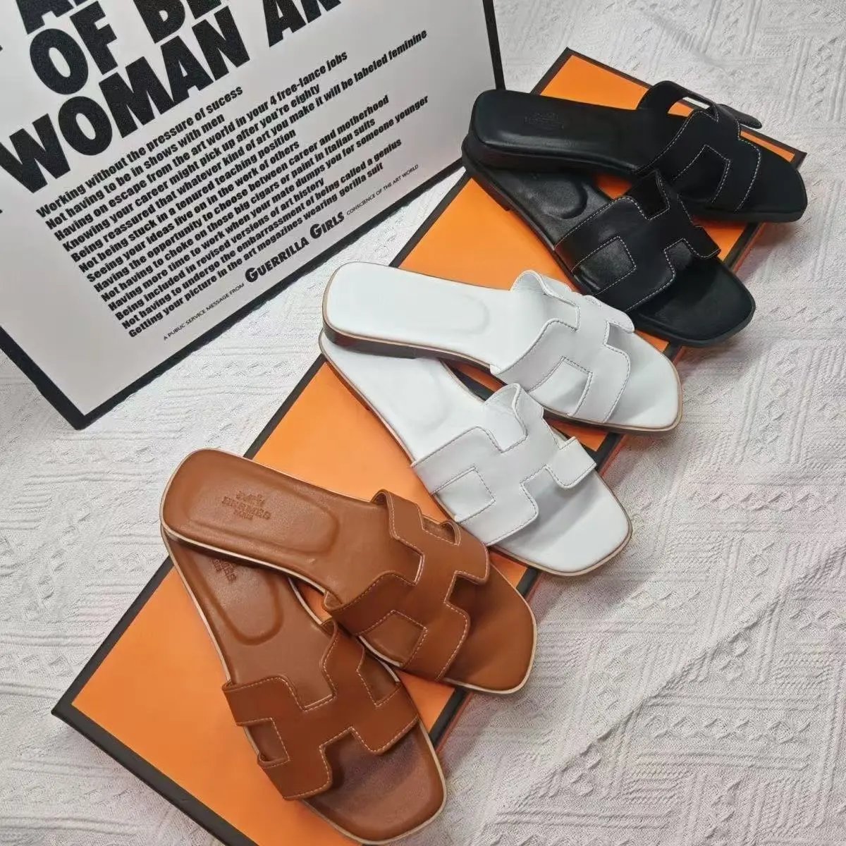 Hermès Brown Leather