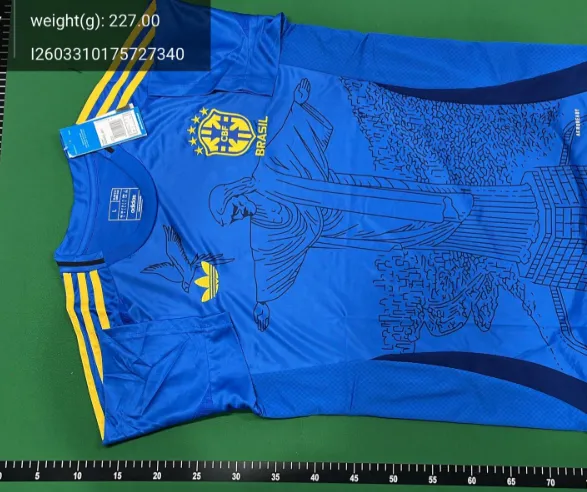 CBF Brazil 2022 World Cup Third Kit White Yellow Green Jersey - 22