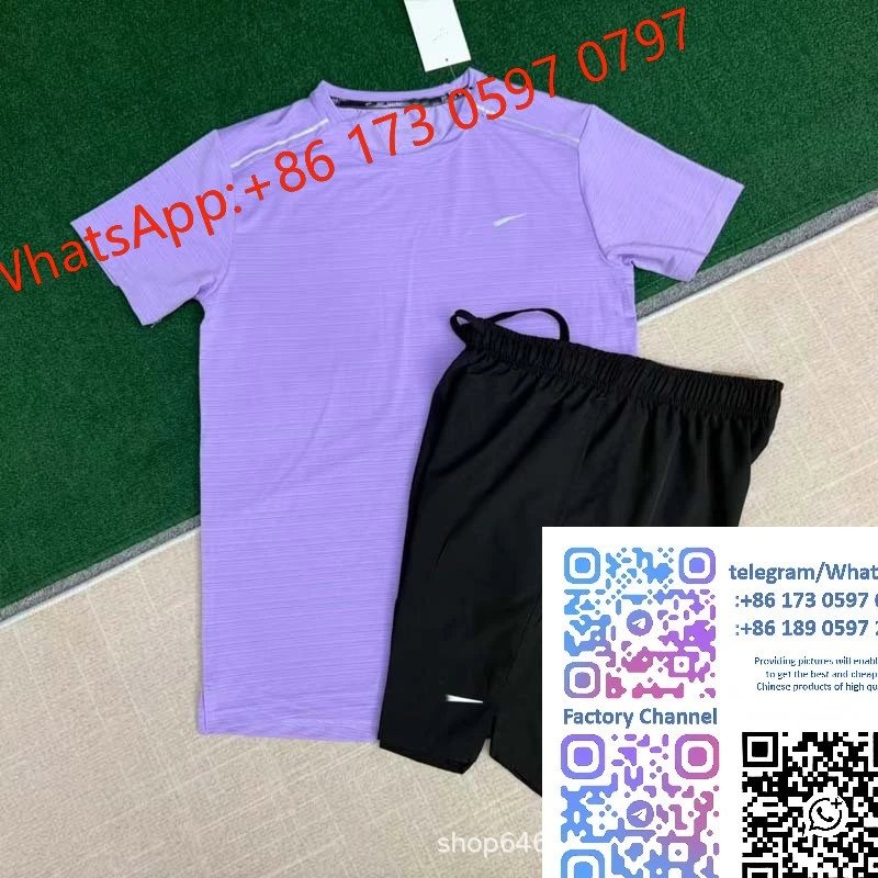 Crystal stripe purple+D218 black shorts
