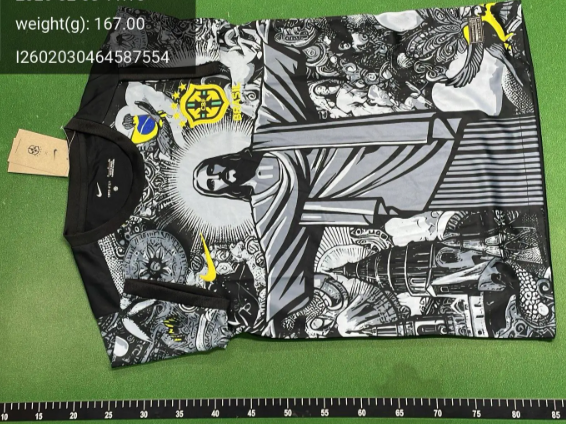 CBF Brazil 2022 World Cup Third Kit White Yellow Green Jersey - 40