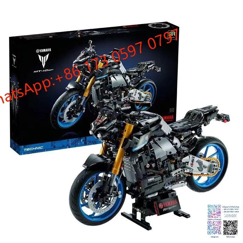 LEGO Technic vehicle building block sets — Yamaha motorcycle