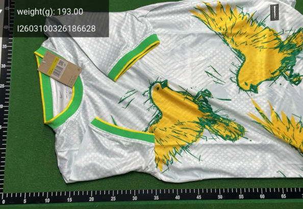 CBF Brazil 2022 World Cup Third Kit White Yellow Green Jersey - 28