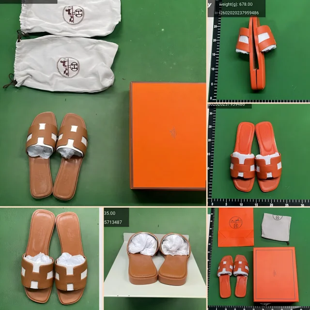 Hermès Sandals Oran H Slide product detail image 2