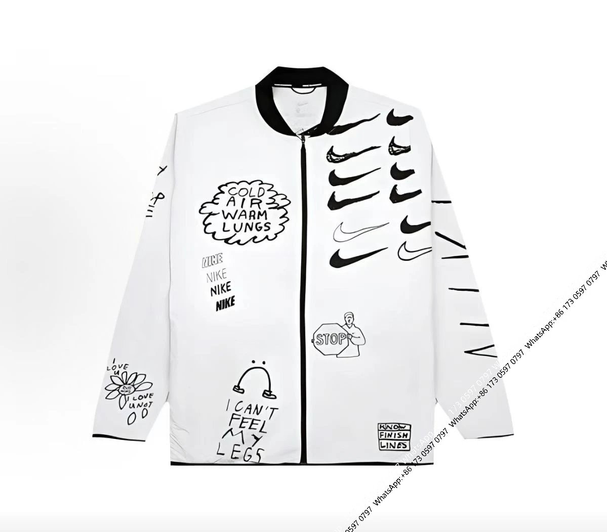 Run Nathan Coat White