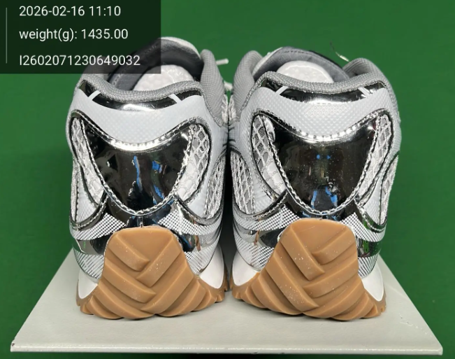Bottega Veneta Sneakers Metallic mesh-paneled lace-up image 12