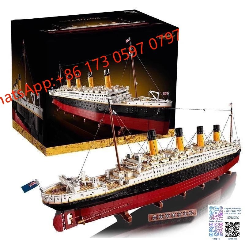 LEGO Technic vehicle building block sets — The Great Titanic