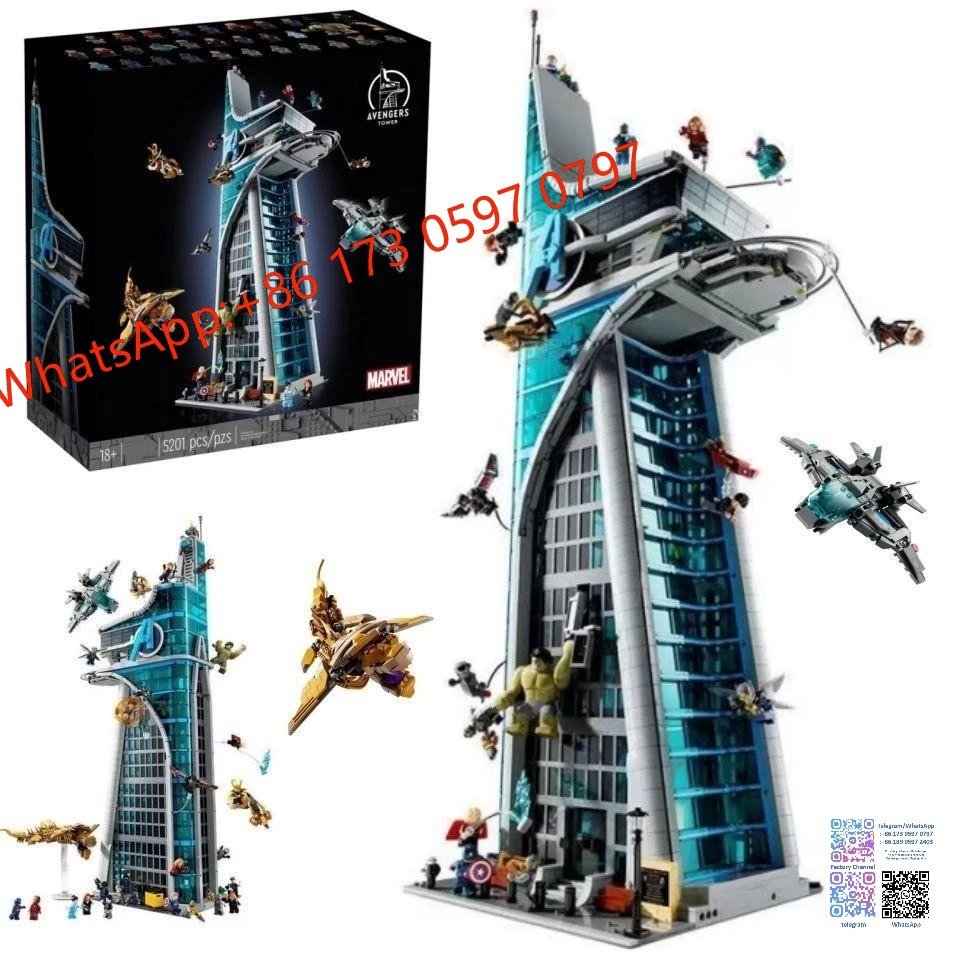 LEGO Technic vehicle building block sets — Avengers Tower