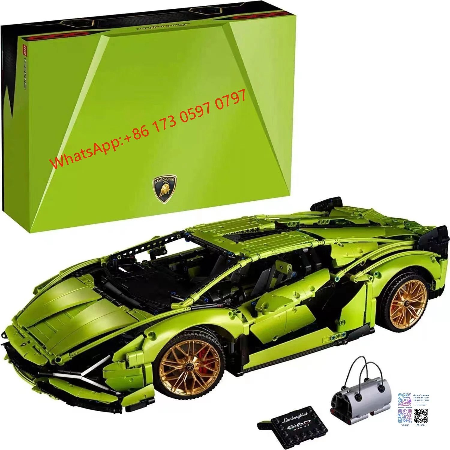 LEGO Technic vehicle building block sets — Big Rambo