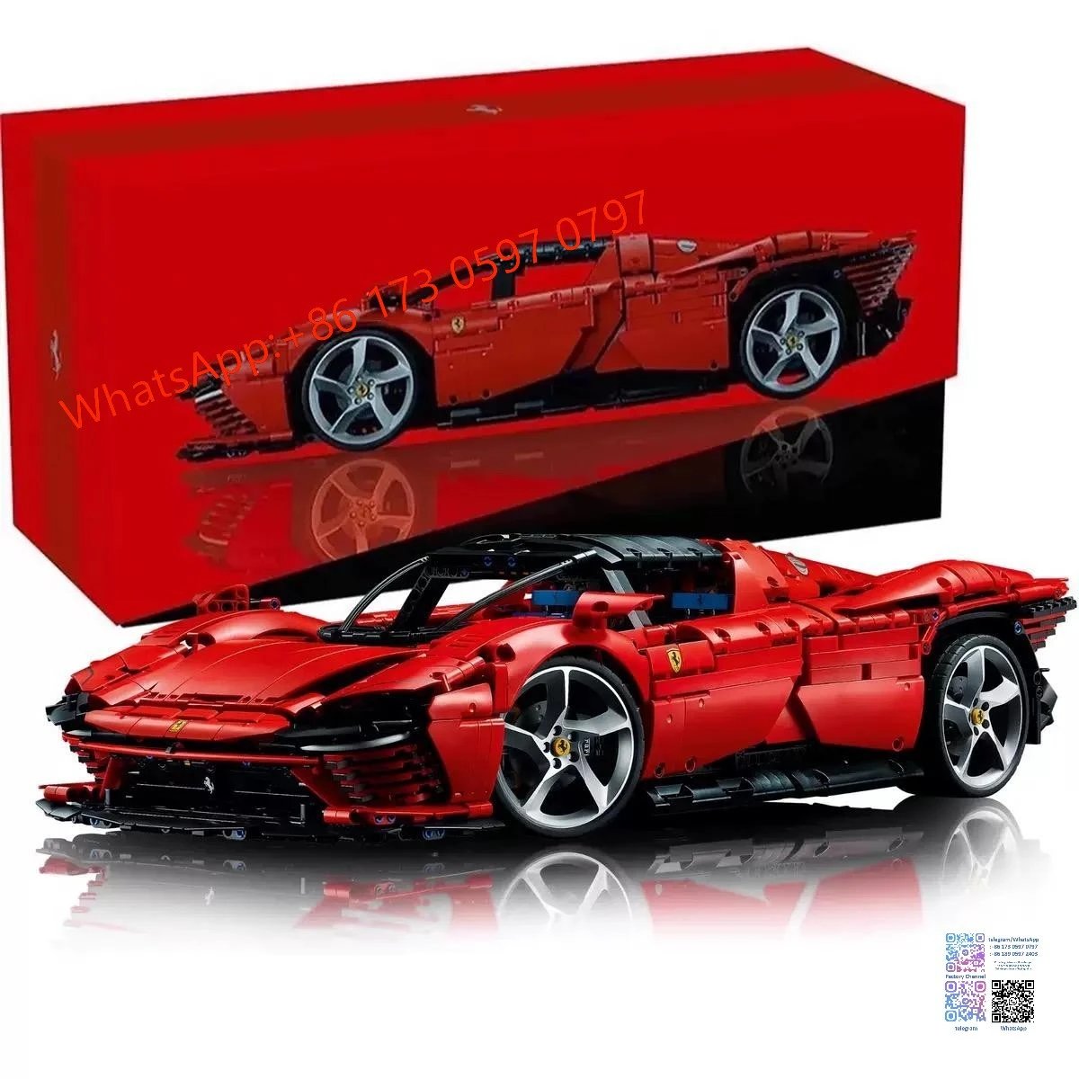 LEGO Technic vehicle building block sets — Ferrari SP3
